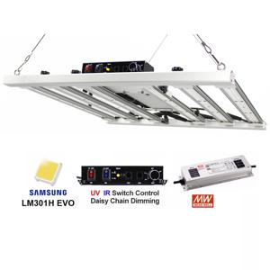 2023 최신 240W 320W 480W 600W 삼성 LM301H EVO V5 LED 성장 라이트 바, 켜기/끄기 성장 텐트 컴플리트 키트