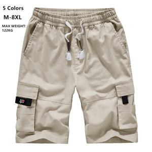 Mens cargo shorts 여름 카모 쇼트 스포츠 코튼 트레이닝 복 남성 위장 플러스 사이즈 6xl 7xl 8xl 밀리터리 팬 탈론 코르 토 hombre