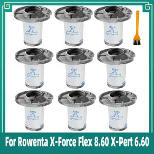 Rowenta X-Force Flex 8.60 X-Pert 6.60 무선 진공 청소기용 세척 가능 필터, ZR009006 부착물 교체 예비 부품