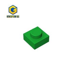 Gobricks MOC 브릭 부품 3024 30008 플레이트 1x1 조립과 호환 DIY 빌딩 블록 어린이를위한 건설 완구