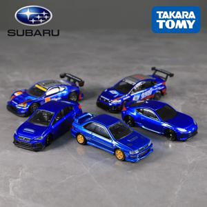 TOMY JDM 스바루 STI WRX 스바루 BRZ 360 합금 자동차 다이캐스트 및 장난감 차량, 어린이용 미니어처 체중계 모델 자동차