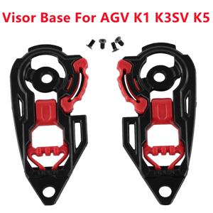 AGV K1 K3SV K5 용 헬멧 바이저 베이스 잠금 장치, 오토바이 헬멧 부품 액세서리