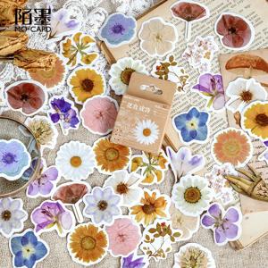 46 개/대 꽃 스티커 Diy Scrapbooking 일기 플래너 장식 스티커 앨범