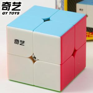 QiYi XMD 매직 큐브 퍼즐, 2x2x2 로직 큐브, QiDi S2 2x2 스티커리스 Qi Di W 블랙 스티커, 교육용 로직 브레인스토밍 장난감