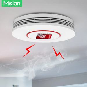 Meian Tuya Zigbee 연기 센서, 화재 방지 연기 감지기, 화재 경보, 가정 보안 시스템, 소방관 작업, 스마트 라이프