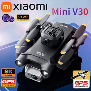 샤오미 미니 V30 드론, 전문가용 8K HD 카메라, 장애물 회피, 접이식 GPS, RC 쿼드콥터, 와이파이 FPV 5G 임포터, 10000m