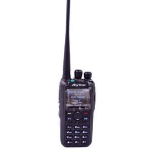 AnyTone D878UVII 플러스 양방향 라디오 DMR 및 아날로그 FM APRS GPS 블루투스 녹음 PTT 키 무선 HAM 라디오 통신