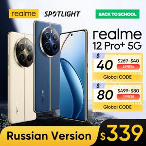 Realme 12 Pro Plus 5G 스마트폰, 잠망경 인물 카메라, 50MP 소니 IMX890 OIS 카메라, 스냅드래곤 7s Gen 2 프로세서, 512GB, 64MP