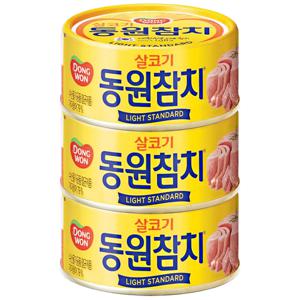 동원 살코기 참치 100g×3개 통조림 참치캔