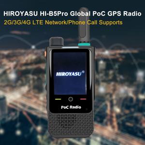 Hiroyasu HI-B5Pro 4G Lte GPS Zello Real-PTT 글로벌-PTT Poctars 워키토키, 안드로이드 8.1, 1GB RAM, 8GB ROM, 2.4 인치 터치 스크린