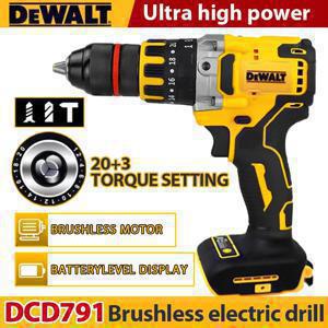 Dewalt DCD791 13mm 브러시리스 도구, 무선 드릴 척 임팩트 드릴, 무선 드릴 전동 공구, Dewalt 20V 배터리용