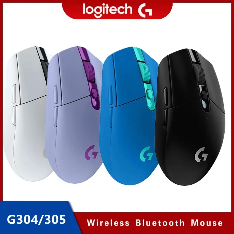 로지텍 G304 G305 무선 게이밍 마우스, E스포츠 주변 장치, 프로그래밍 가능, 오피스 데스크탑 노트북 마우스, LOL