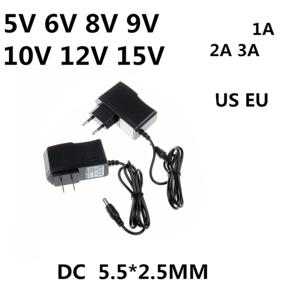 전원 어댑터 DC 5 V 9V 12 V 24V 1A 2A 3A 어댑터 220V ~ 5 V 12 V 볼트 충전기 공급 범용 스위칭, EU US 플러그 220V ~ 12 V