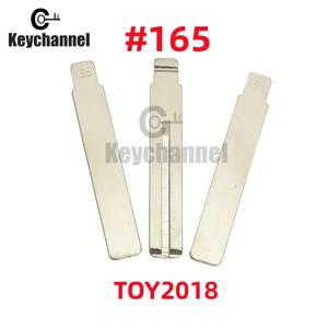 Keychannel 10pcs 165 # KD Keyless Key Blade 자동차 비상 원격 블레이드 KD KEYDIY VVDI XHORSE Smart Remote for Toyota Lexus