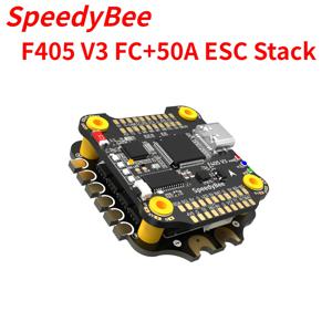 SpeedyBee FPV 프리스타일 드론용 비행 컨트롤러, DIY 부품, F405 V3/V4, 3-6S, 30x30mm F405 스택, BLHELIS 50A/55A, 4 인 1 ESC