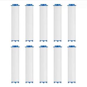 교체 샤워헤드 코튼 필터 세트, 수질 정화, 염소, 불소, 경수 제거, 샤워 물 청소