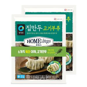 청정원 호밍스 집만두 고기부추(400g X 2개입) 800g