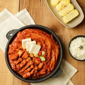 [밥도둑] 밥한그릇 뚝딱 통삼겹살 김치찜 550g 3팩 (총 1.65kg)