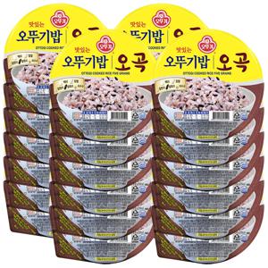 맛있는 오뚜기밥 오곡 210g 24개 즉석밥