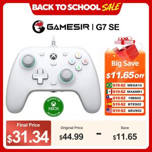 GameSir G7 SE Xbox 게임 컨트롤러 유선 게임패드, Xbox 시리즈 X, Xbox 시리즈 S, Xbox One용, 홀 효과 조이스틱 포함