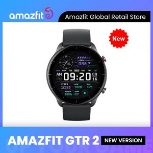 Amazfit GTR 2 스마트 워치, 알렉사 커브드 베젤리스 디자인, 매우 긴 배터리 수명 스마트 워치, 46mm, 새 버전