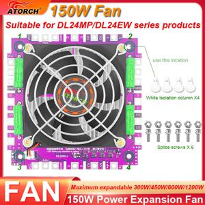 ATORCH 스플라이싱 액세서리, 확장 전원, 150W 파워 팬 액세서리, DL24M-P (보라색) DL24EW