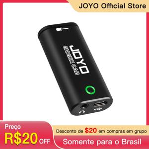 JOYO MOMIX CAB 휴대용 포켓 USB 사운드 카드, 기타 헤드폰 녹음, 라이브 스트리밍, 플러그 앤 플레이, 미니 오디오 믹서