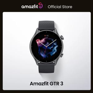 Amazfit GTR 3 GTR3 GTR-3 스마트워치 글로벌 버전, Zepp OS Alexa 내장 GPS 스마트 워치, 안드로이드 IOS용, 46mm