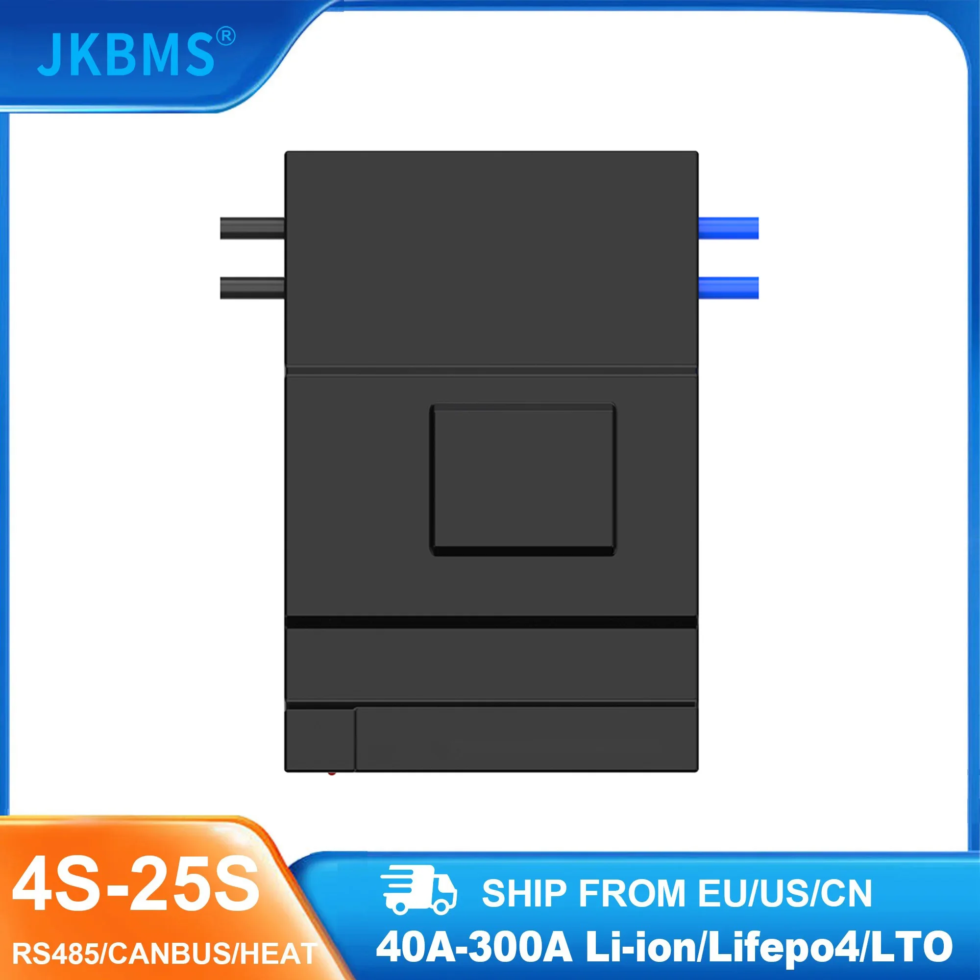 JKBMS 액티브 밸런스 스마트 BMS, Lifepo4 리튬 이온 배터리, 8S, 12S, 13S, 14S, 16S, 17S, 20S, 24S, 60A, 80A, 100A, 150A, 200A, 600A