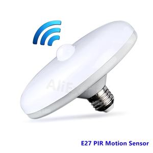 LED E27 UFO PIR 모션 센서 천장 조명 PIR 밤 빛 센서 벽 램프 AC220V 18W 24W 36W 50W 60W 홈 계단 복도