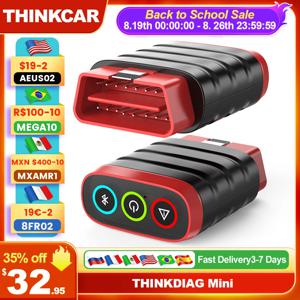 THINKCAR THINKDIAG mini 미니 obd2 블루투스 스캐너 모든 자동차 전체 시스템 진단 평생 무료 자동 진단 도구 읽기/ClearCode 오류