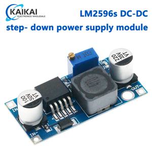 LM2596s DC-DC 스텝 다운 전원 공급 장치 모듈 3A 가변 스텝 다운 모듈 LM2596 전압 조정기 24V 12V 5V