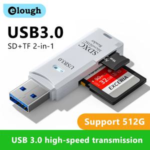 카드 리더기 USB 3.0 마이크로 SD TF 카드 메모리 리더기, 고속 멀티 카드 라이터 어댑터, 플래시 드라이브, 노트북 액세서리, 2 인 1