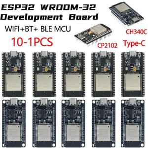 ESP32 WROOM-32 개발 보드 TYPE-C, 와이파이 + 블루투스, 초저전력 소비 듀얼 코어 무선 모듈, CH340C/ CP2102