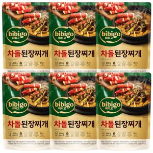 비비고 차돌된장찌개 460g 6개