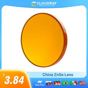 Cloudray 중국 CO2 ZnSe 초점 렌즈 Dia.18 19.05 20 mm FL38.1 50.8 63.5 101.6 127mm 1.5 - 4 인치 레이저 조각 절단기용