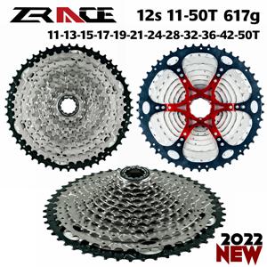 2022 ZRACE 자전거 카세트 8 9 10 11 12 속도 MTB 자전거 프리휠 11-42T/11-46T/11-50T/11-52T ALIVIO / DEORE / SLX / XT 용