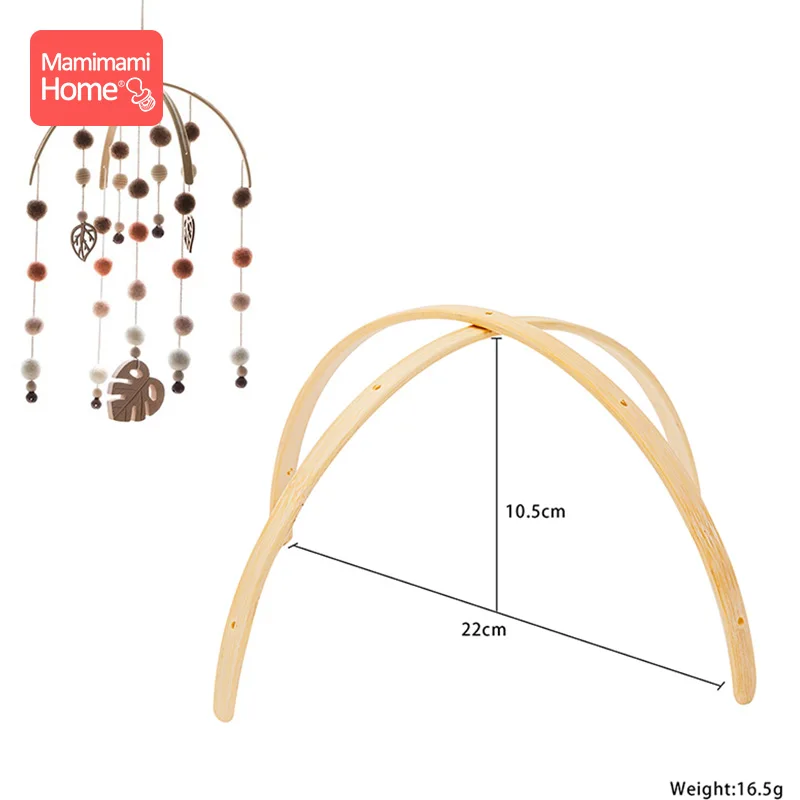 1 세트 아기 모바일 옷걸이 아기 나무 모바일 어린이 침대 옷걸이 프레임 모바일 DIY 공예 프레임 모바일 홀더 신생아 선물 어린이 좋은