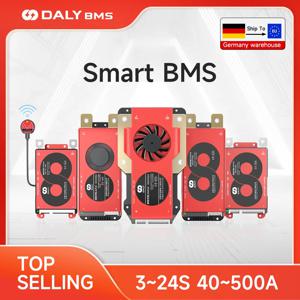 Daly 스마트 BMS 인버터 태양광 RV용 블루투스 앱, 4S Lifepo4, 8S, 16S, 40A, 60A, 100A, 150A, 200A, 300A, 400A, 500A  RS485 CANBUS