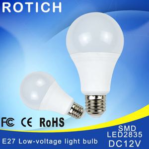 E27 LED 전구 조명, DC 12V smd 2835 칩, lampada luz E27 램프, 3W, 6W, 9W, 12W, 15W, 18W