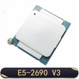 제온 E5 2690 V3 프로세서, SR1XN, 2.6Ghz, 12 코어, 30MB 소켓, LGA 2011-3 제온 CPU E5-2690V3