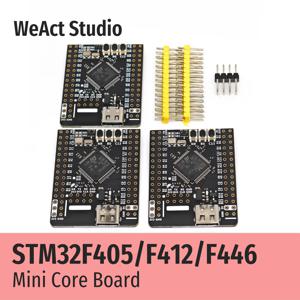 WeAct 코어 보드 데모 보드, 마이크로파이썬, STM32F405RGT6, STM32F412RET6, STM32F446RET6, STM32F405, STM32F412, STM32F446, STM32F4, STM32