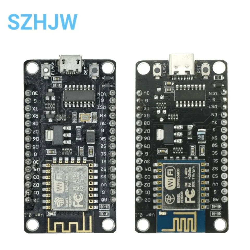 사물 인터넷 개발 보드 TYPE-C 마이크로 USB 인터페이스, ESP8266 직렬 포트 와이파이 모듈, NodeMCU Lua V3 CH340