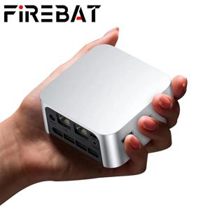 FIREBAT T8 프로 플러스 미니 PC 게이머, 인텔 N100 N5095 CPU, 윈도우 11 미니 PC 게이밍 DDR4, 8GB RAM, 256GB SSD, NVME M2, 와이파이 5, BT4.2 데스크