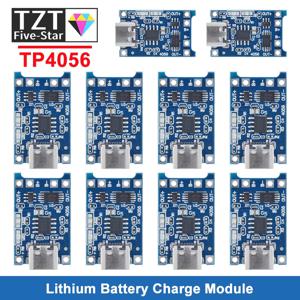 10 개 5V 1A 18650 TP4056 리튬 배터리 충전기 모듈 충전 보드 보호 듀얼 기능 포함 1A 리튬 이온