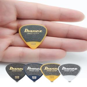 3피스 팩 Ibanez 기타 피크 그립 마법사 시리즈 샌드 그립 미끄럼 방지 플렉트럼 0.8/1.0/1.2mm 일본산 기타 액세서리