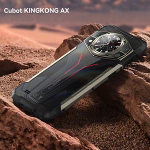 Cubot KINGKONG AX, 안드로이드 14, 초박형 견고한 스마트폰, Helio G99,24GB RAM(12 + 12),256GB ROM,120Hz 화면, 100MP 카메라, NFC