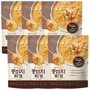 아워홈 돼지김치 콩비지찌개 300g 6개