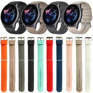 Huami Amazfit GTR 3 스마트워치용 팔찌 손목 스트랩, Amazfit GTR 3 Pro, 2, 2e, 47mm, Stratos 공식 스트랩, 22mm