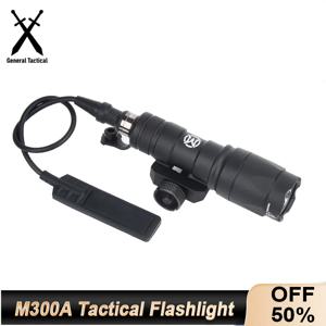 Wadsn Airsoft 전술 손전등, M300 M300A SF, 20mm 레일 MLOK 마운트 KEYMOD 기본 무기, 사냥 스카우트 LED 총 미니 라이트